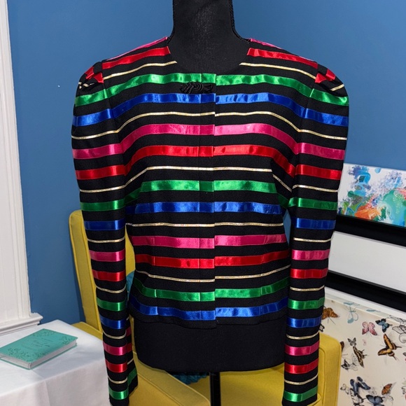 Jacqueline Ferrar Jackets & Blazers - Jacqueline Ferrar Elegant Black Jacket